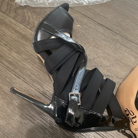 NWT BURJU Stay Strapped Open To Strappy Heeled Sandals | Size 11 - Picture 10 of 11